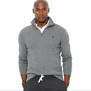 Polo Ralph Lauren Men’s Gray Quarter-Zip